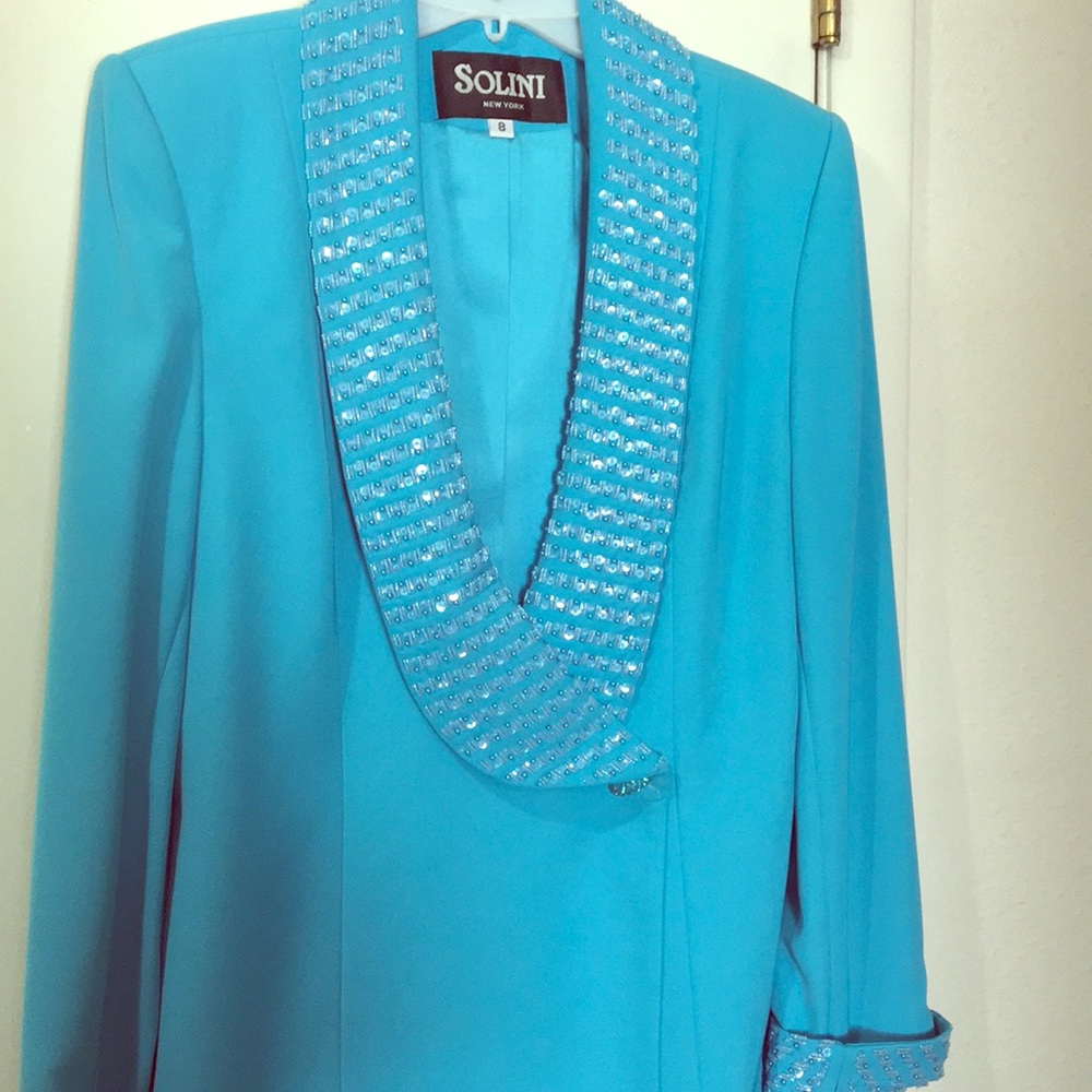 Two piece formal pantsuit (brand new)